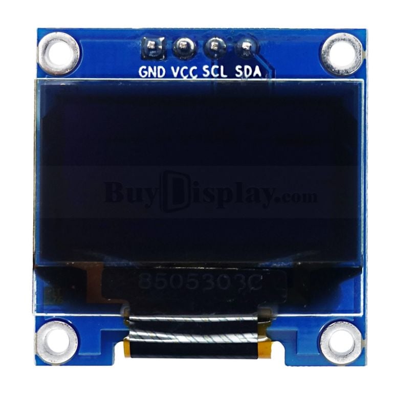 Display OLED 0.96 SPI 128x64 - Per Arduino, Raspberry Pi, Con Font Giallo E Blu