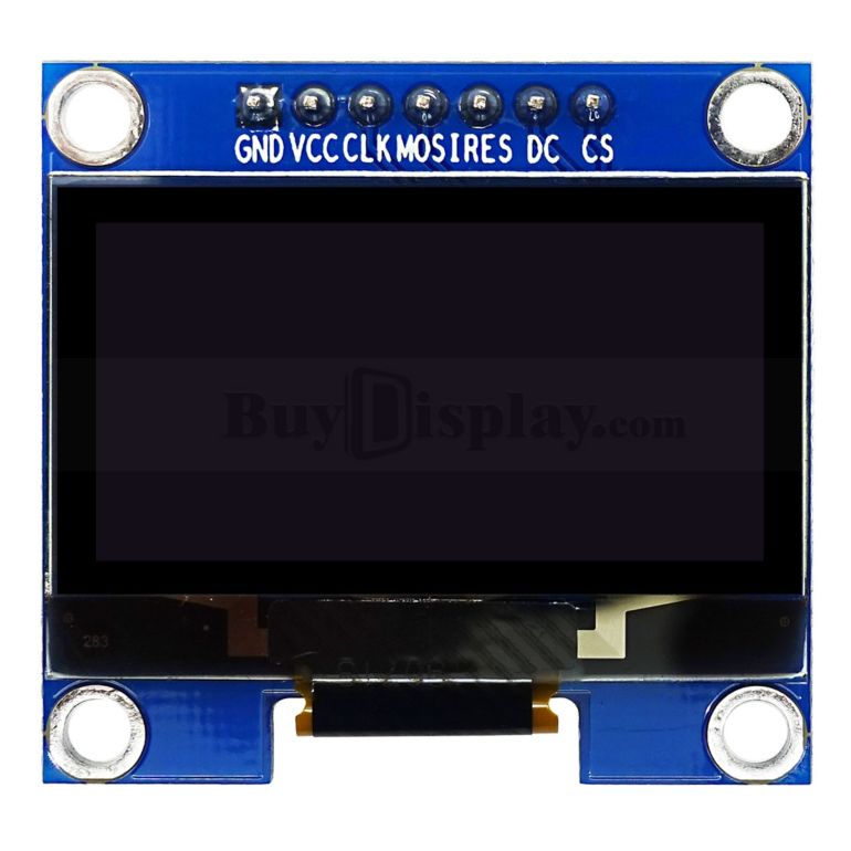 1.3 Inch OLED Screen For Arduino (SH1106 Driver, SPI - View #2