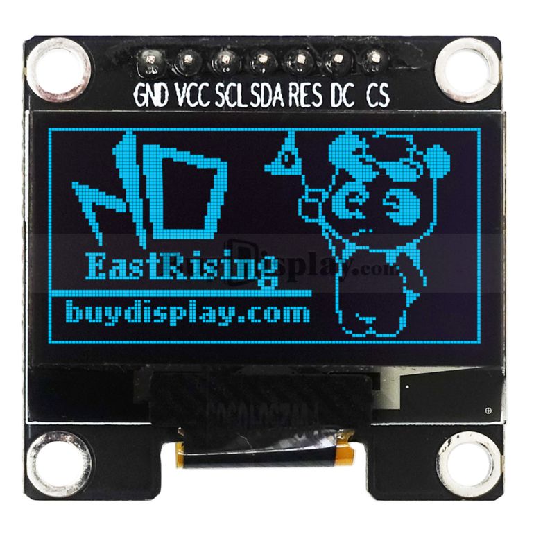 Serial SPI I2C Blue inch Arduino,Raspberry Pi OLED Display 128x64