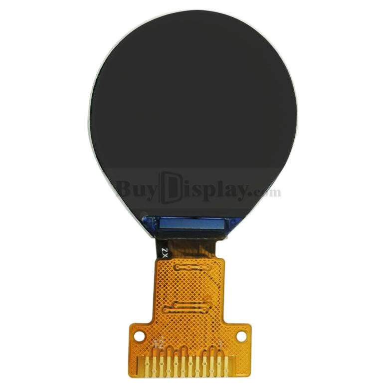 0.71 inch IPS TFT LCD Display 160x160 Round Circle Screen for