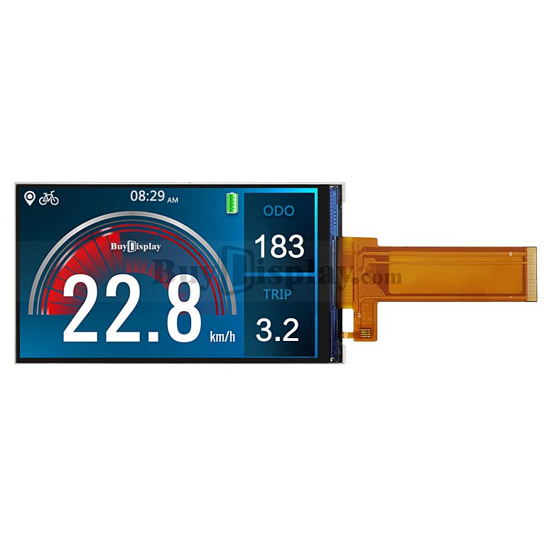 5 inch 480x854 IPS TFT LCD Display RGB Interface ST7701