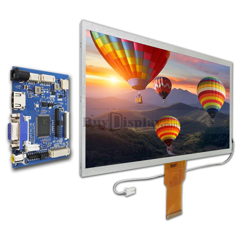 IPS 10.1 inch Raspberry PI Screen w/ HDMI+Video+VGA Driver