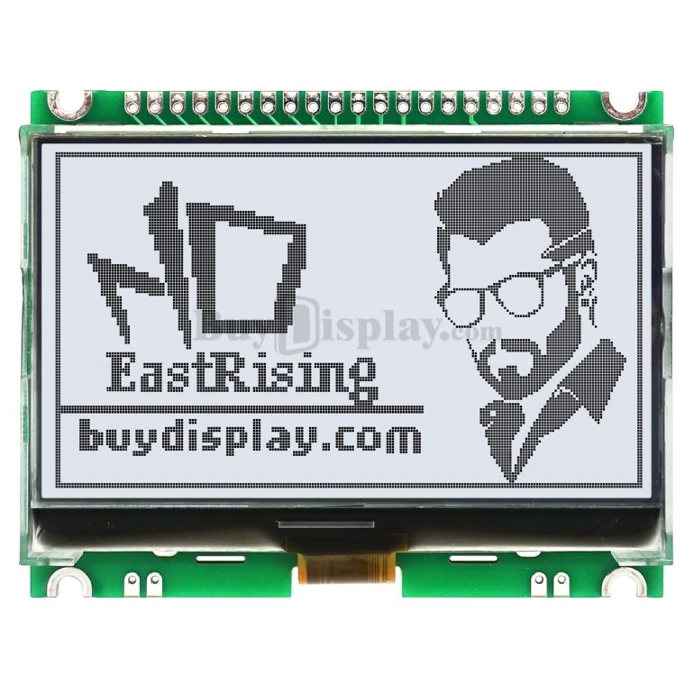 2.8 inch White 192x96 Graphic LCD Display Module ST75256 for