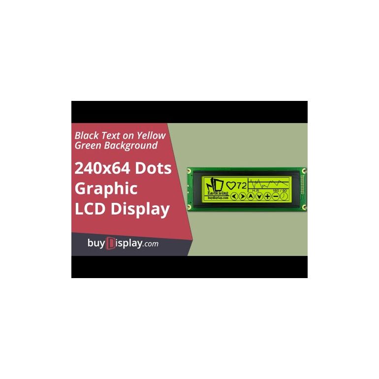 240x64 RA6963 Compatible T6963C LCD 24064 Display Graphic Module 240x64 RA6963 Compatible T6963C LCD 24064 Display Graphic Module