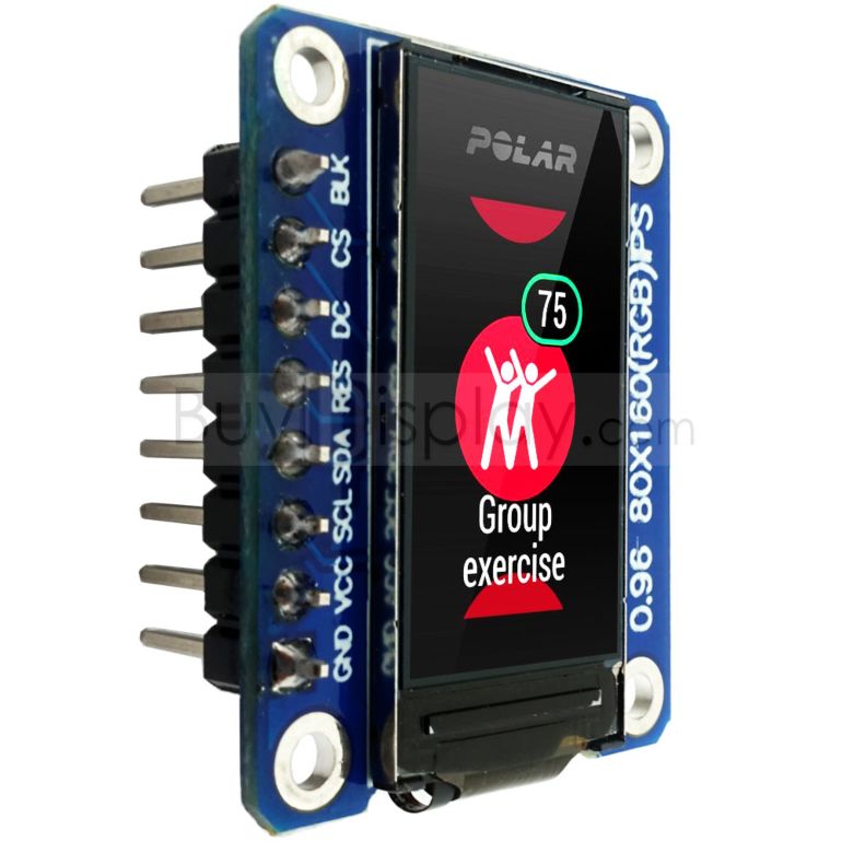 Display IPS 0.96 Pollici 80x160 RGB Per Arduino - Schermo A Colori 65K Con Driver ST7735S - Foto 6