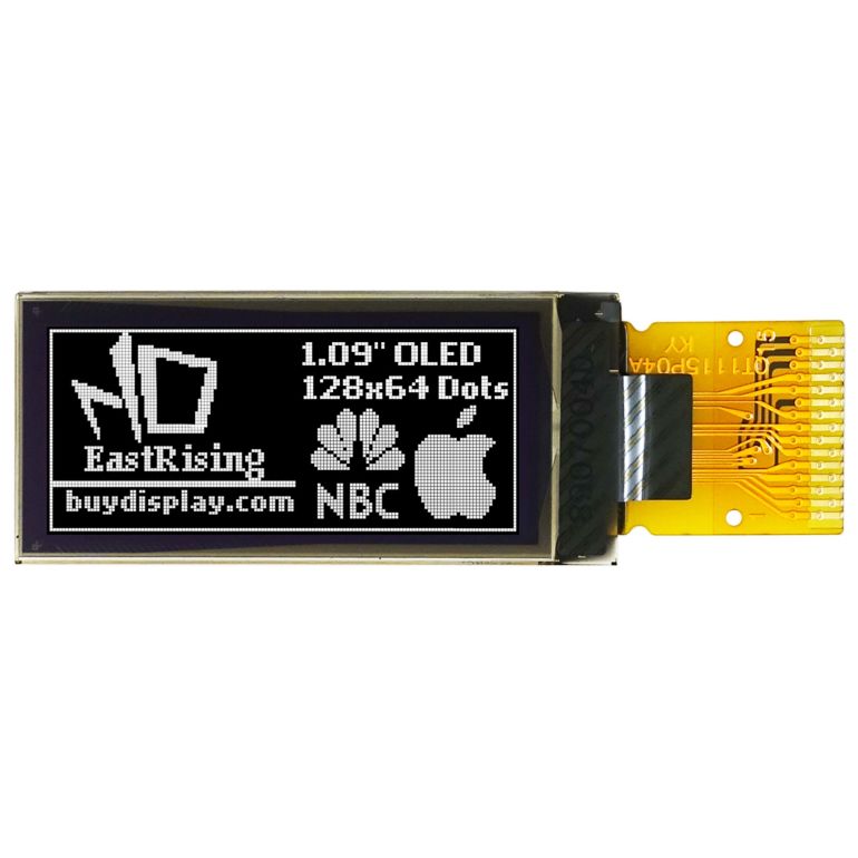 White 1.09 inch Graphic OLED Display Screen 64x128 CH115