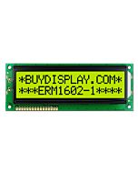 1602 16x2 LCD Big Character Display Module,HD44780,Bezel,Black on YG