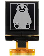 I2C White 1.12 inch OLED Display Panel 128x128 Pixels,SH1107