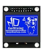 1.54 inch Blue 128x64 Graphic LCD Display Module,SPI for Arduino