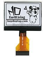 1.7 inch Low Cost White 128x64 Graphic COG LCD Display ST7567 SPI