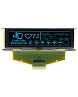2.8 inch OLED Modules 256x64 Graphic Display,SSD1322,Blue on Black