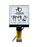 2.5 inch Graphic COG 128x128 LCD Display Modules,ST7541,Black on White