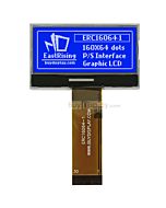 2 inch LCD Display160x64 Serial SPI Graphic Module ,ST7528,White on Blue