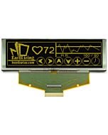 3.2 inch Serial 256x64 Graphic OLED Module Display,Yellow on Black