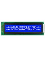 3.3V-5V Blue Dispaly Character 24x2 LCD Arduino,Pinout,White on Blue