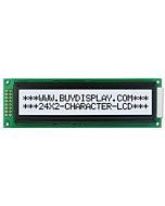 3.3V-5V Display 24x2 Character LCD Module,KS0066,Black on White