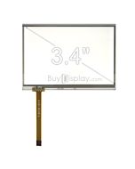 3.4 inch 4 Wire Resistive Touch Screen Panel