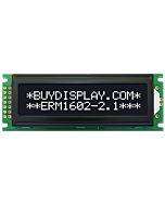 3V-5V 16x2 Character LCD Module HD44780 Controller White on Black