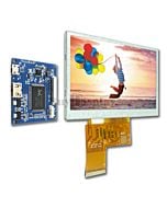 4.3 inch 480x272 Touch Display with Mini HDMI Board for Raspebrry PI