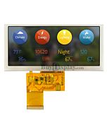 4.6 inch 800x320 TFT Bar LCD Display for  IoT with optional Touch Panel