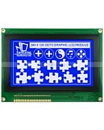 4.7 inch LCD 240x128 TouchScreen Graphic Module Display White on Blue