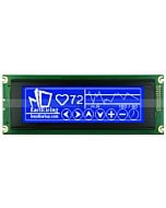 5.2 inch Arduino Display 240x64 T6963 LCD Controller Module,White on Blue