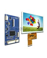 5 inch LCD Screen TFT Module,800X480 VGA Video AV Driver Board