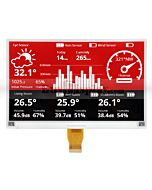 7.5 inch e-Ink 800x480 e-Paper Display Panel Red White Black SPI