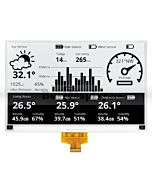 7.5 inch ePaper 880x528 e-Ink Display Panel White Black