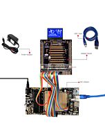 8051 Microcontroller Development Board for Graphic LCD ERC12864-14