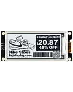 Black 2.9 inch e-Ink Display Module