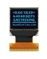blue Serial I2C 0.66 Very Smalll SPI OLED Display Module 64x48 SSD1306