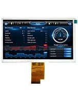 Color 7 inch 1024x600 TFT LCD Panel Optional Touchscreen AT070TNA2