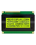 Dispaly 16x4 LCD Module Character,HD44780,Datasheet PDF,Black on YG