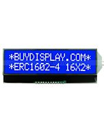 Display Serial 16x2 COG LCD Module,Pin Connection,White on Blue
