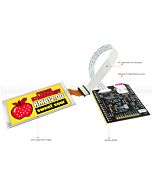 Quad-Color 3.52 inch e-Paper 180x384 Display w/Arduino Shield,Library