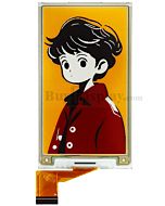 3.7-inch Quad-Color E-Paper 240x416 Display with White, Black, Red and Yellow Colors