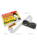 Quad-Color 4.2 inch e-Ink Display w/Raspberry Pi HAT,e-Paper 400x300 IoT