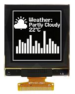 White 1.5 inch Graphic OLED Display Screen Parallel 128x128 SH1107 Controller