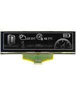  5.5 inch White Grayscale Graphic OLED Display Panel 256x64 SSD1322 Parallel/SPI