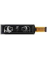 White Grayscale 3.12 inch OLED 256x64 Display Panel SSD1362