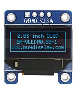 I2C Blue 0.83 inch OLED Display Module 96x39 Arduino,Raspberry Pi