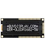 SPI White 16x2 Character OLED Display Module for Arduino,Raspberry Pi