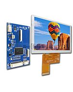 5 inch Driver Board with VGA,Video Signal TFT LCD Display 800x480