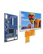 5 inch Driver Board with VGA,Video Signal TFT LCD Display 800x480