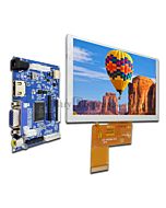 IPS 5 inch LCD Module HDMI,VGA,Video Driver Board and 800x480 TFT Display