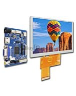 IPS 5" LCD Module HDMI,VGA,Video Driver Board and 800x480 TFT Display