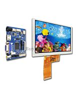 IPS 5 inch LCD Module HDMI,VGA,Video Driver Board,1024x600 TFT LCD Display