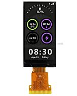 1.42 inch Color 80x160 IPS TFT LCD Display Panel NV3022B3 Connector