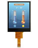 Wide Angle 2.08 inch 128x160 Color IPS TFT Display NV3023 Controller